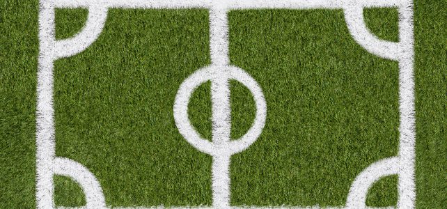 campo de futebol com grama sintética - Sportlink